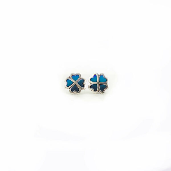 trébol azul